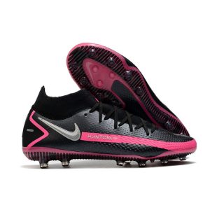 Kopačky Pánské Nike Phantom GT Elite DF AG-Pro Černá Stříbrný Pink